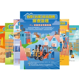 倉庫（倉儲）安全隱患排查治理宣教掛圖