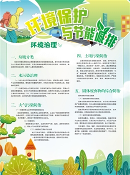 保護環境與節能減排