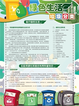 綠色生活，垃圾分類