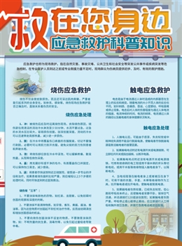 “救”在您身邊，應急救護科普知識