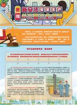 貫徹新安法安全生產“三管三必須”